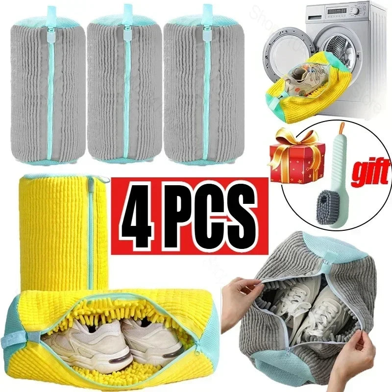Schoonmaak Schoenwaszak Wasmachine
