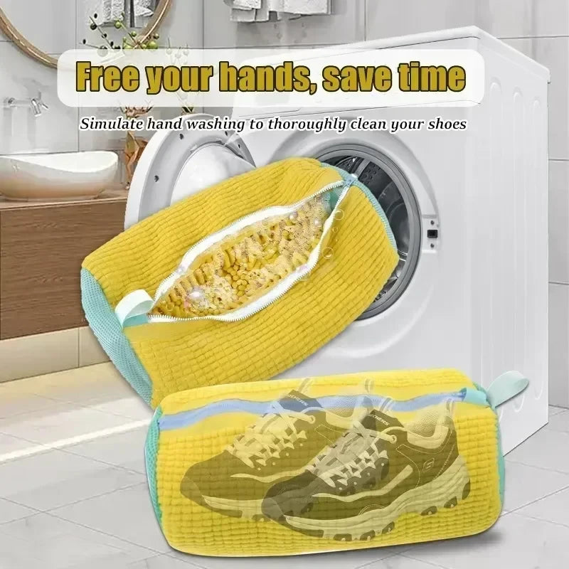 Schoonmaak Schoenwaszak Wasmachine