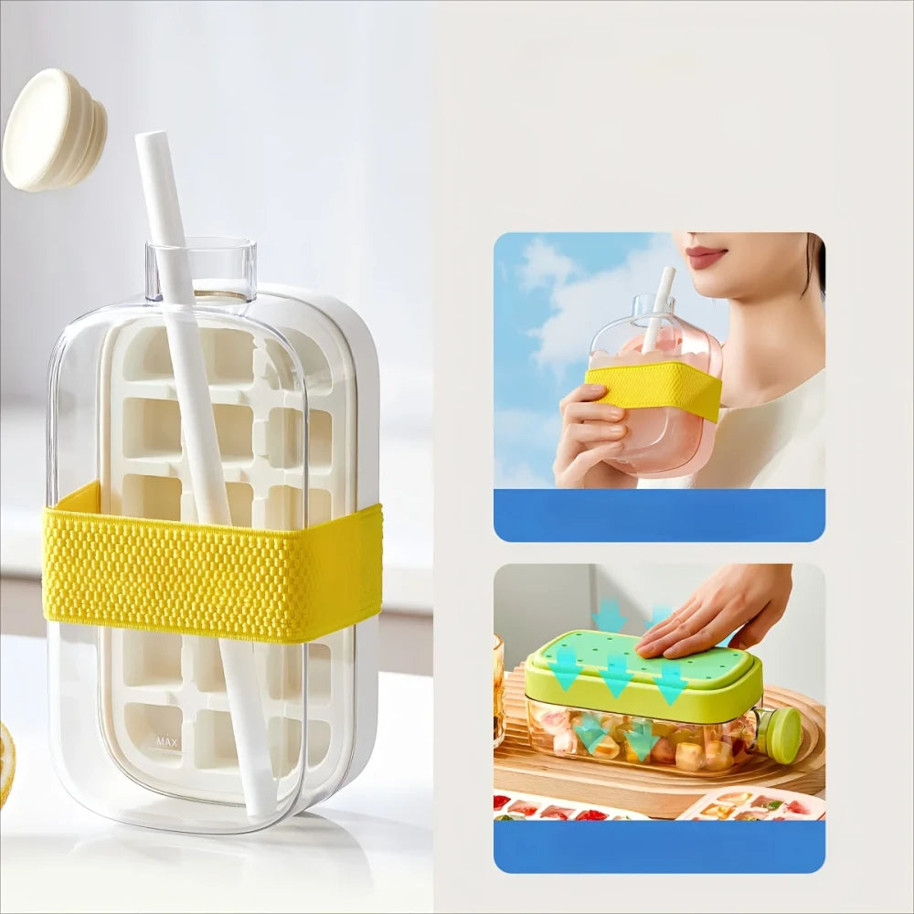 Draagbare Ijsblokjes Waterfles