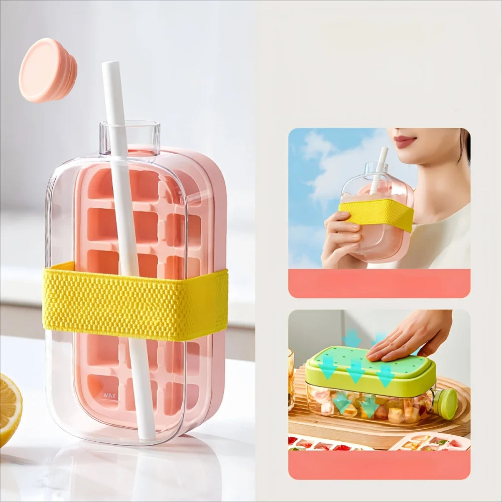 Draagbare Ijsblokjes Waterfles