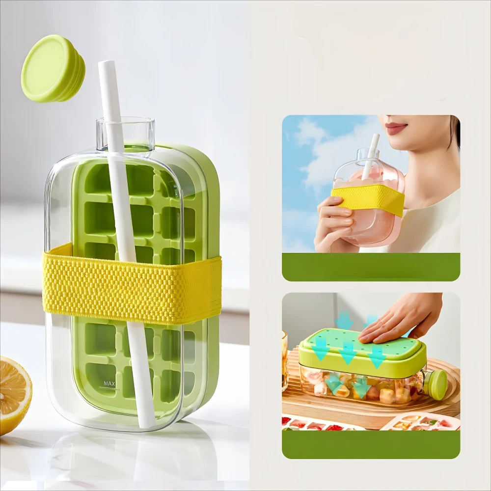 Draagbare Ijsblokjes Waterfles