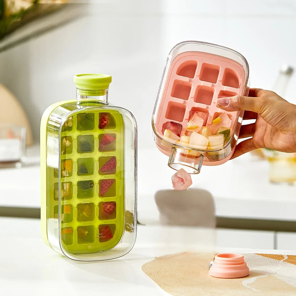 Draagbare Ijsblokjes Waterfles