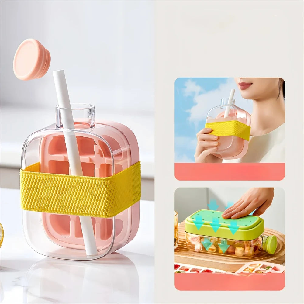 Draagbare Ijsblokjes Waterfles