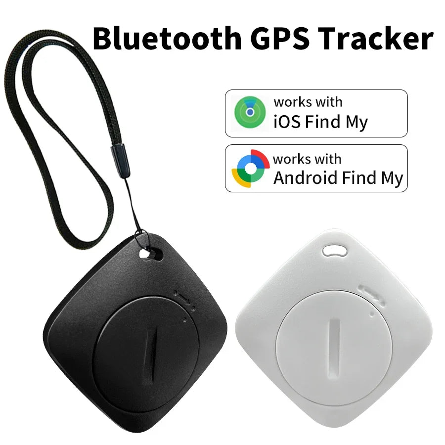Bluetooth GPS Tracking Device for IOS and Android Find My App Kids Pets Dog Cat Car Anti-Lost Tag Item Locator Positioner