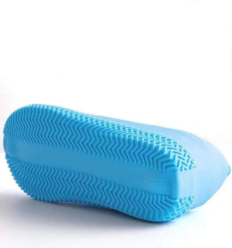 Waterproof Shoe Covers Non-Slip Rubber Overshoes For Rainy Days Reusable Boot Protectors M/L Wet Weather Accessories