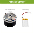 FireChip Waveshare ESP32-S3 AI Smart Speaker ESP32 Audio, Surround RGB Lighting, with Dual Digital Microphone Array