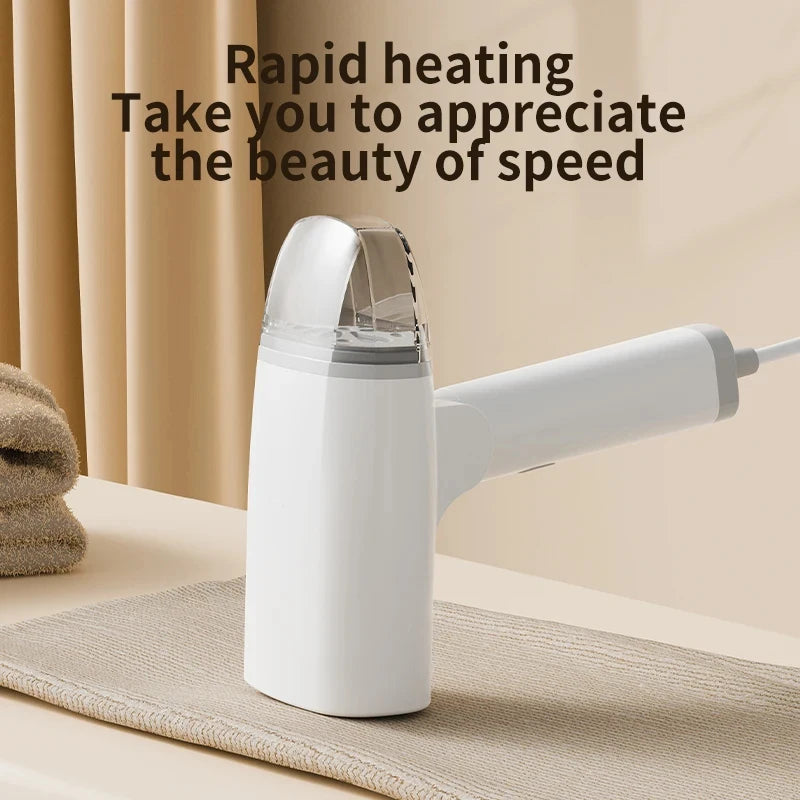 Handheld Garment Steamer 1300W Portable Steam Iron Powerful Fast Wrinkle Remover Travel Steamer Ironing for All Fabrics Clothe ﻿