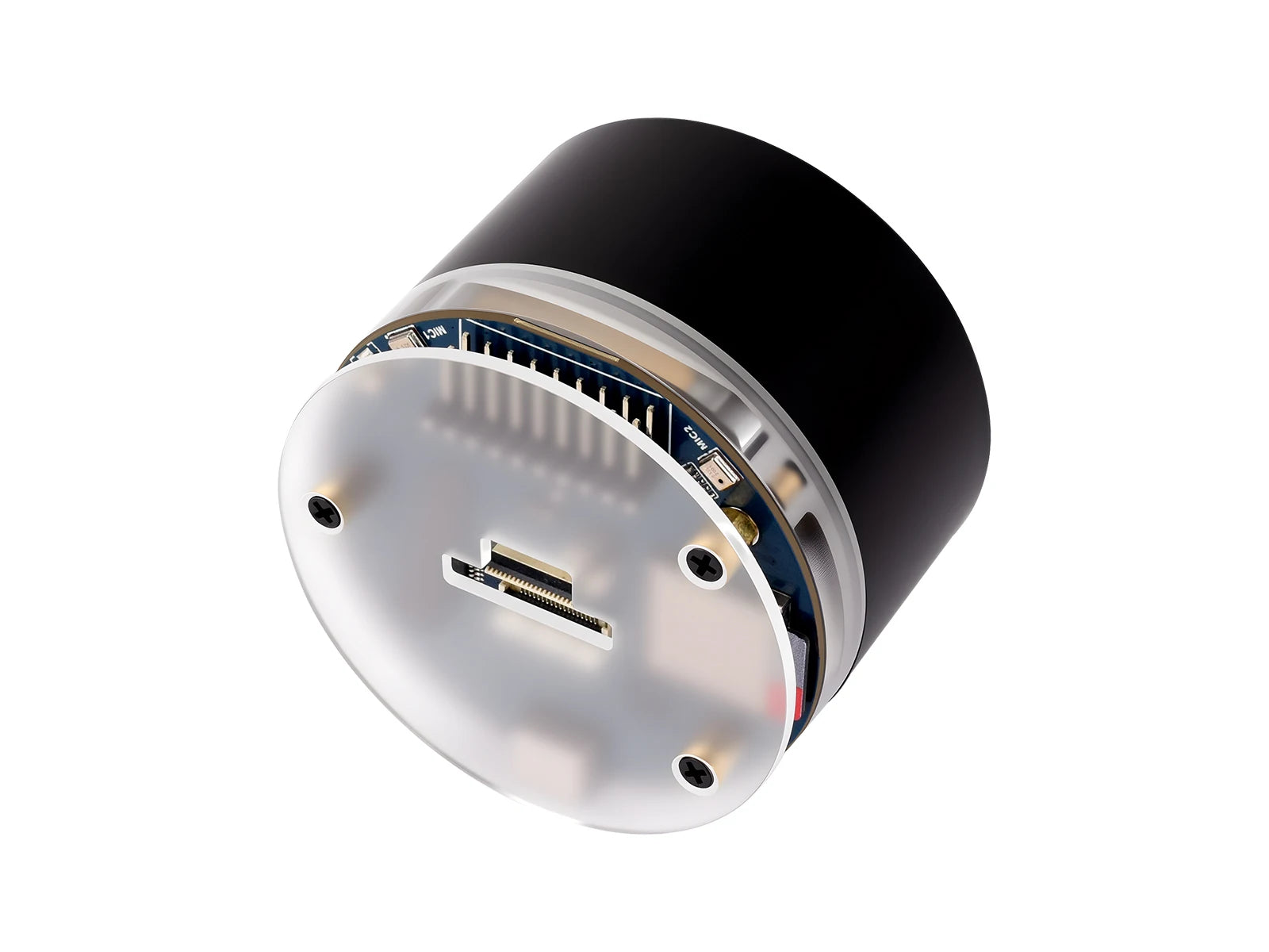 FireChip Waveshare ESP32-S3 AI Smart Speaker ESP32 Audio, Surround RGB Lighting, with Dual Digital Microphone Array