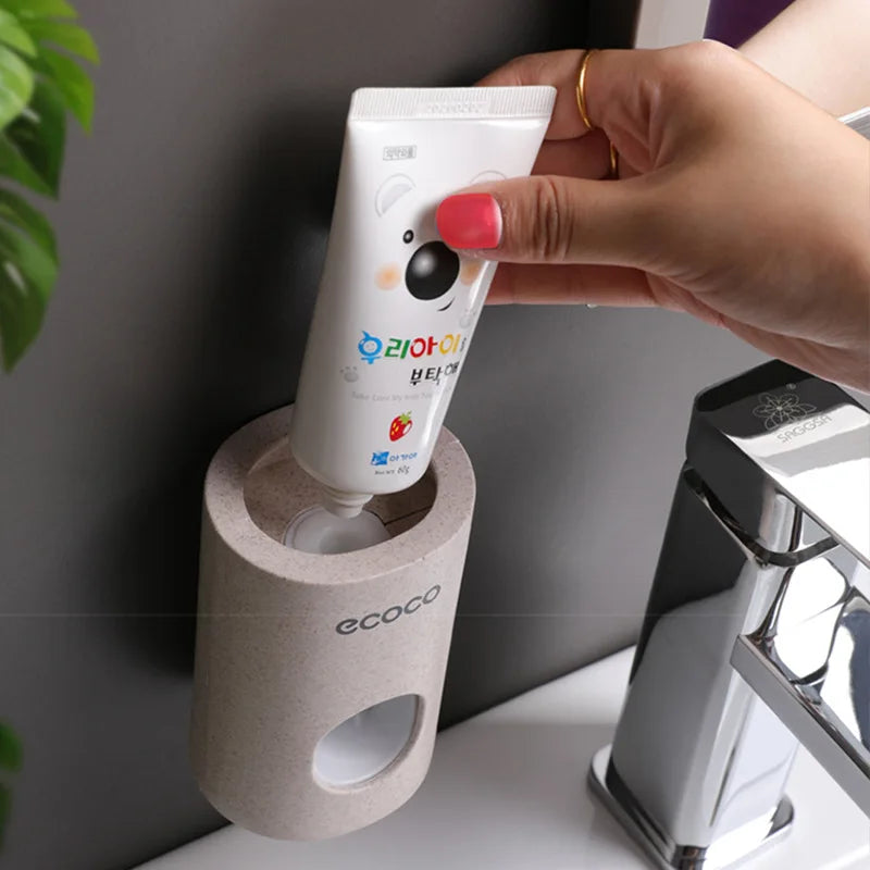 Smart Toothpaste Squeezer Bathroom Essential Space Saving Home Gadget for Dorm Living Housekeeping Small Item
