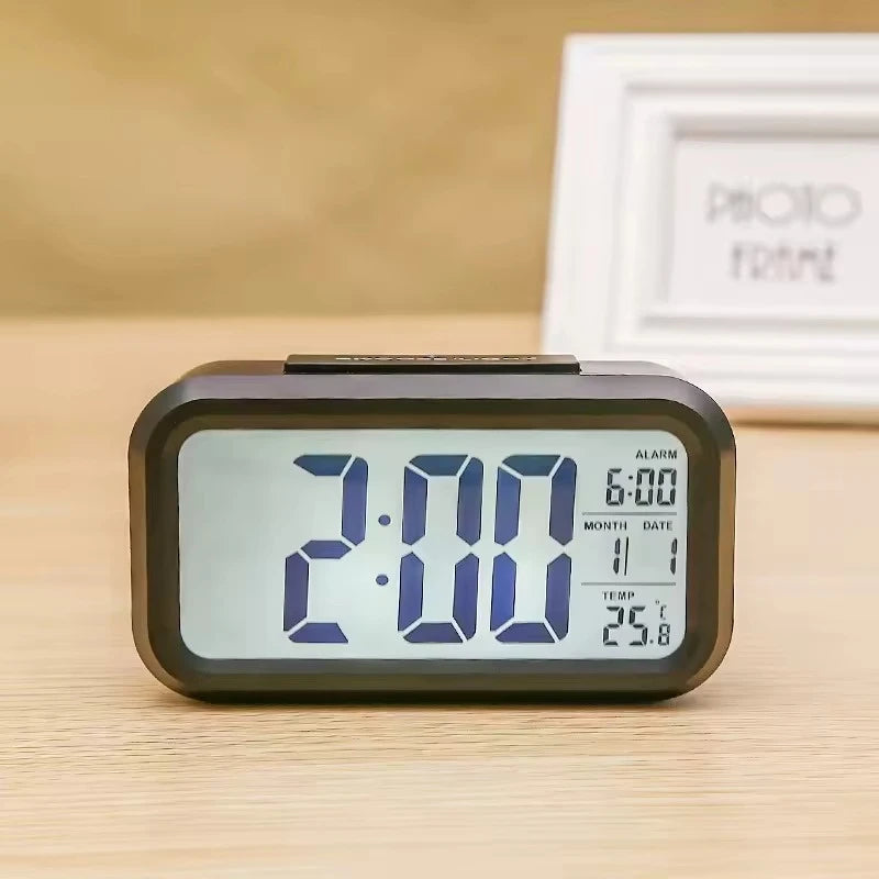 Mini Timer Smart Clock Children Alarm Clock Student Time Manager Desktop Silent Bedside Electronic Small Alarm Clock