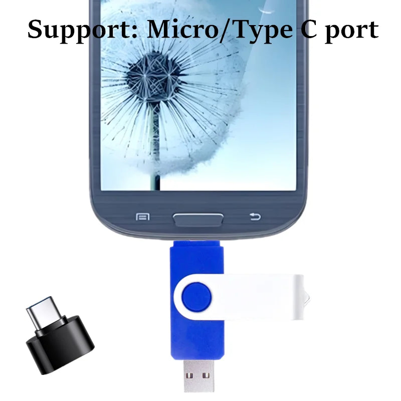 USB type C flash drive 16GB 32GB 64GB 128GB 256GB Memory stick OTG pendrive usb stick for micro phone