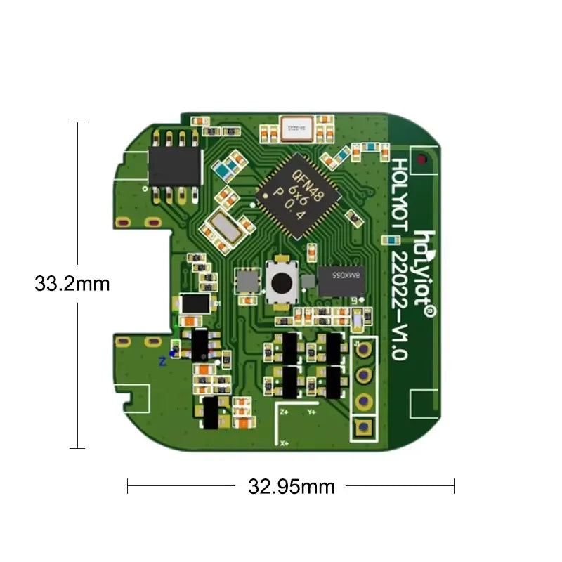 Bluetooth Posture Tracking Detector With 9-Axis Sensor High Precise BLE Motion Attitude Sensor Real-time Quaternion Data Output