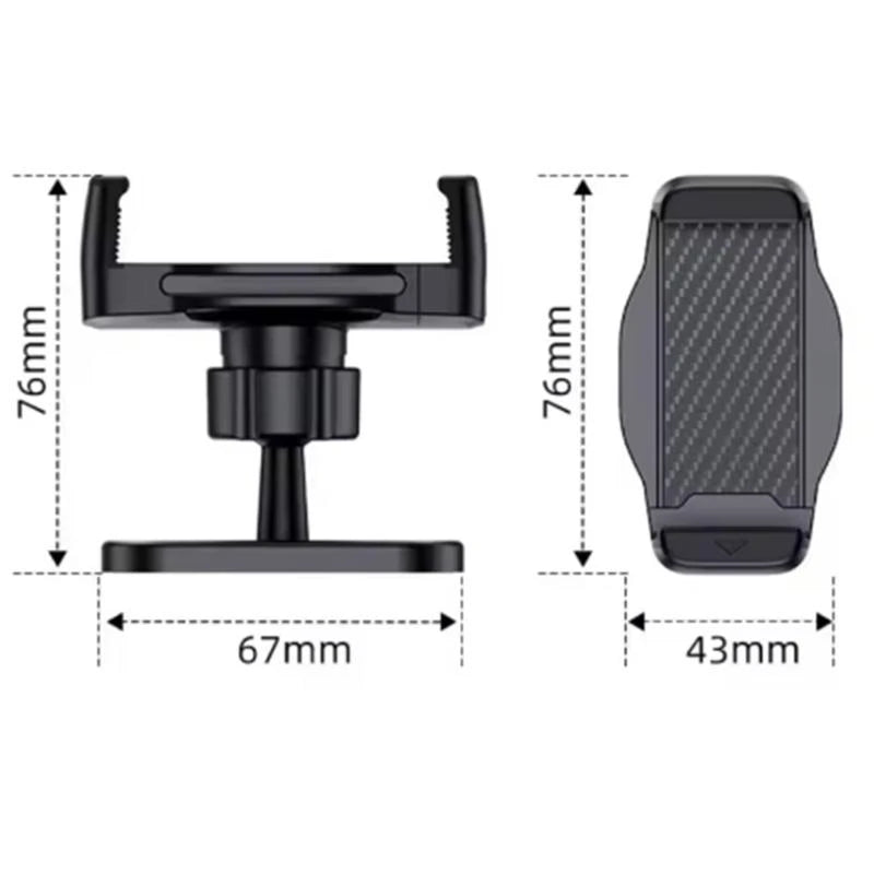 Flexible Mobile Holder Stand for Workout & Everyday Needs, Adjustable Magnetic Phone Mount High Strength Magnetic Phone Holder