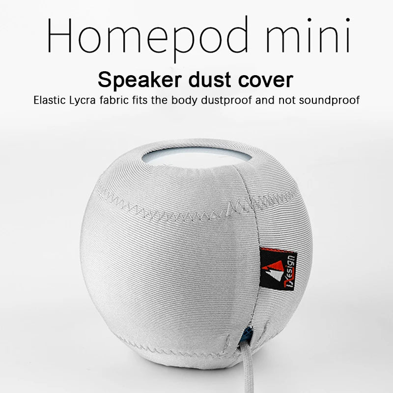 Smart Speaker Dust Cover Scratch-proof Anti-fall Audio Storage Protective Cover Compatible for Homepod Mini Anti Falling