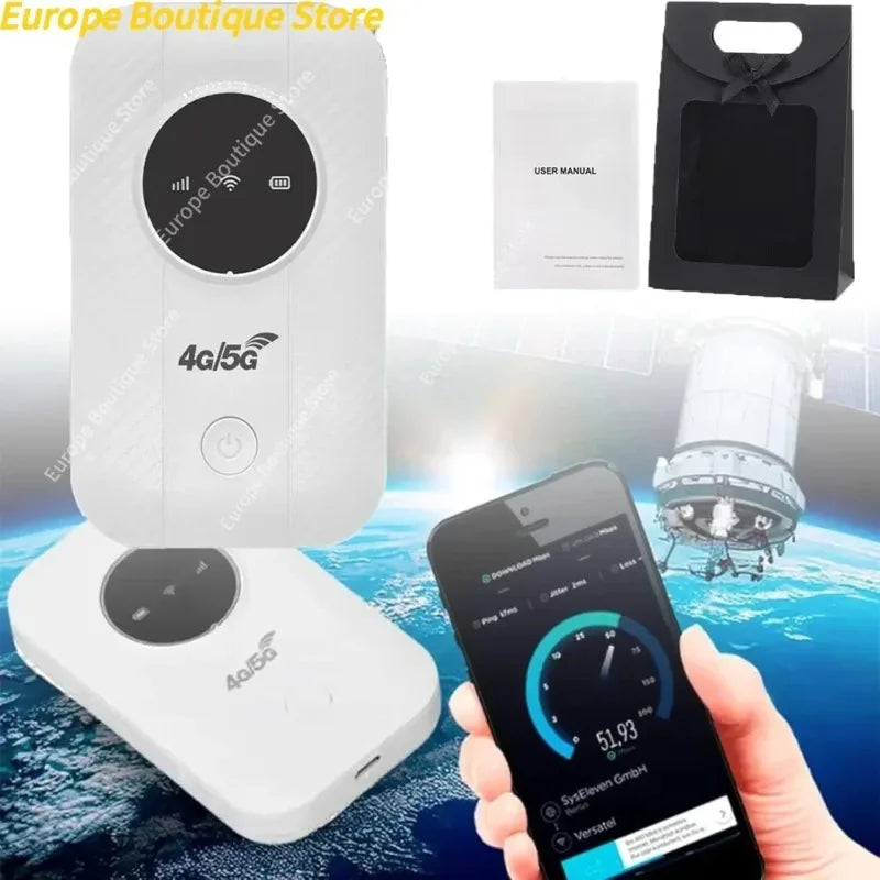 Portable 4G 5G Router With Usb Power Design Meets Temporary Network Demands For Outdoor Shooting And Field Survey Jobs
