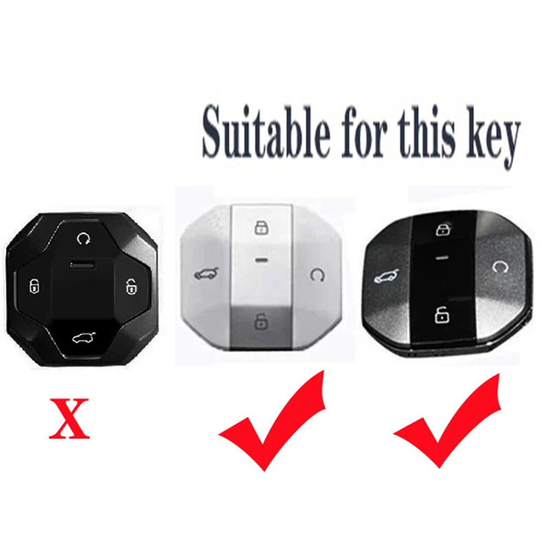 New Car Smart Remote Key Case Cover for Chery Jetour Traveller 2025 Jetour T1 T2 Keychain Protective Shell Car Accessories FOB