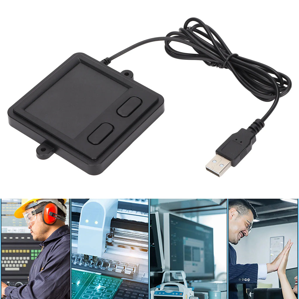 Portable Trackpad Trackpad USB Wired Embedded Compact Size 2 Buttons Portable Practical Computer Touch Pad for Laptops Desktops