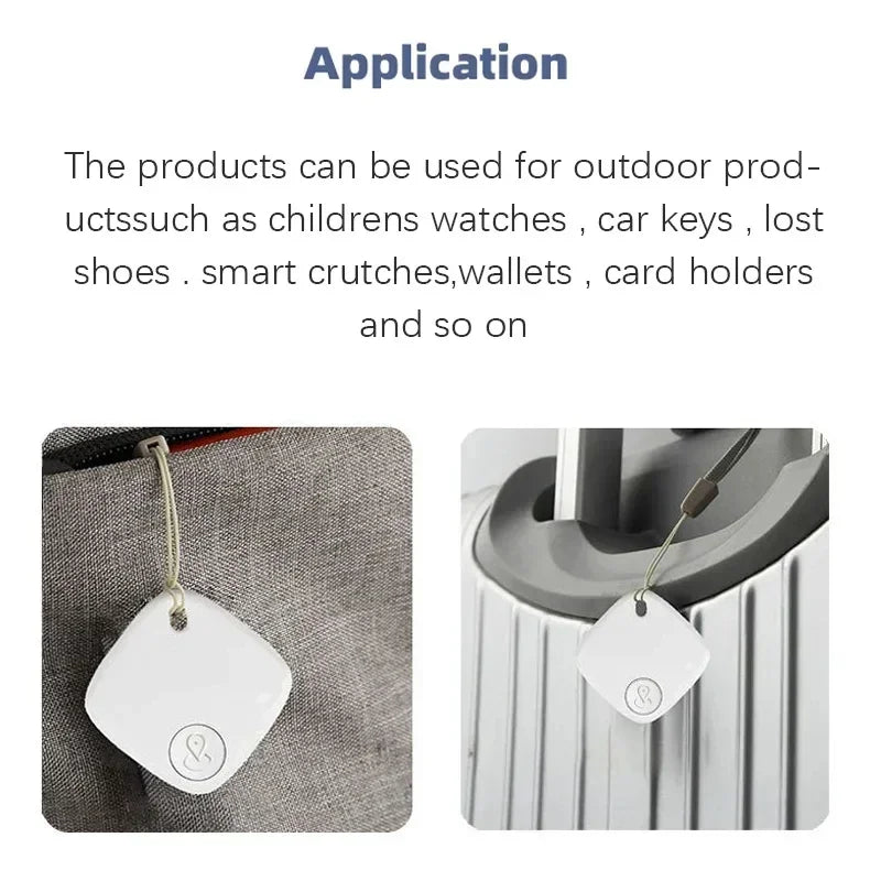 Bluetooth Tracking Device iOS Find My APP Smart Tag GPS Tracker Locator Anti-Lost Alarm Reminder Car Key Dog Pet Kid Finder