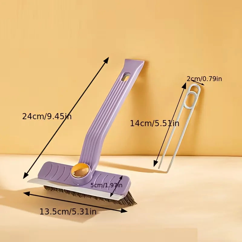 Upgraded 4in1multifunctional Cleaning Brush Household Hardbristle Crevice Suitable Kitchens Bathrooms Various Corners Recesses