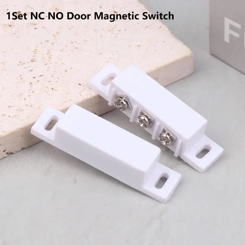 Smart Magnetic Door Window Contact Sensor NO NC High Sensitivity Alarm for Real Time Home Office Protection