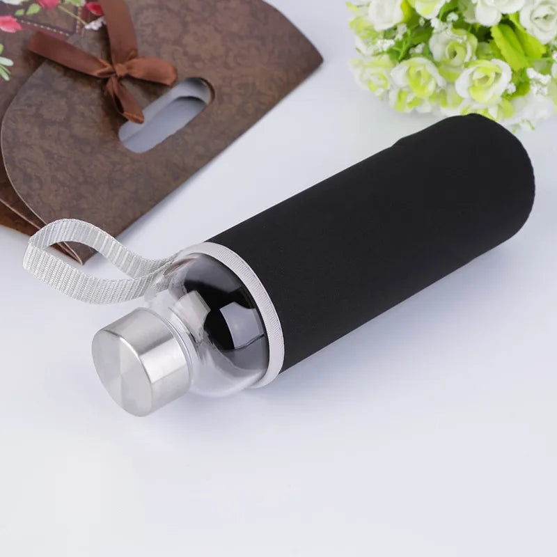 550ml Travel bottle Car ShatterProof Hand Portable Glass Water Bottle New Arrival Worldwide Store