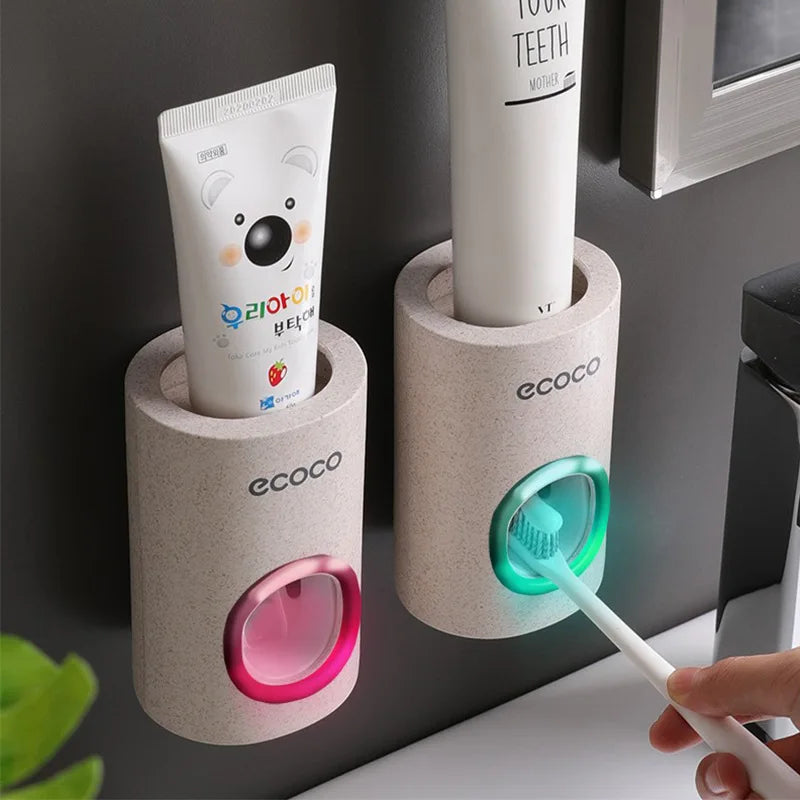Smart Toothpaste Squeezer Bathroom Essential Space Saving Home Gadget for Dorm Living Housekeeping Small Item