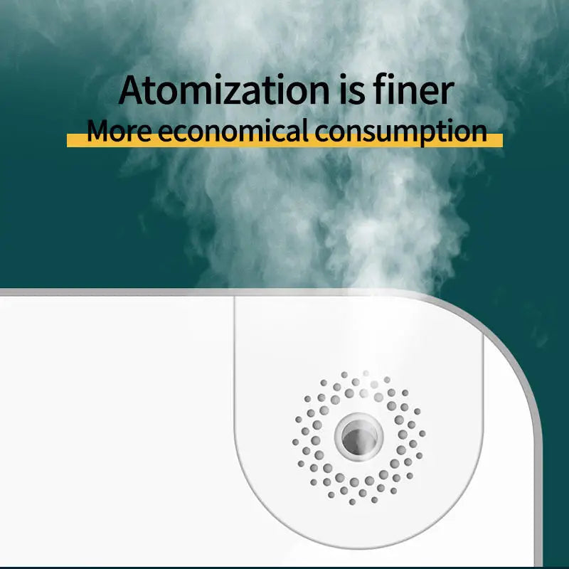 Smart 12V Waterless Aroma Diffuser Touch Screen Scent Machine Timer Automatic Wall Mounted Essential Oil Nebulizer for Home