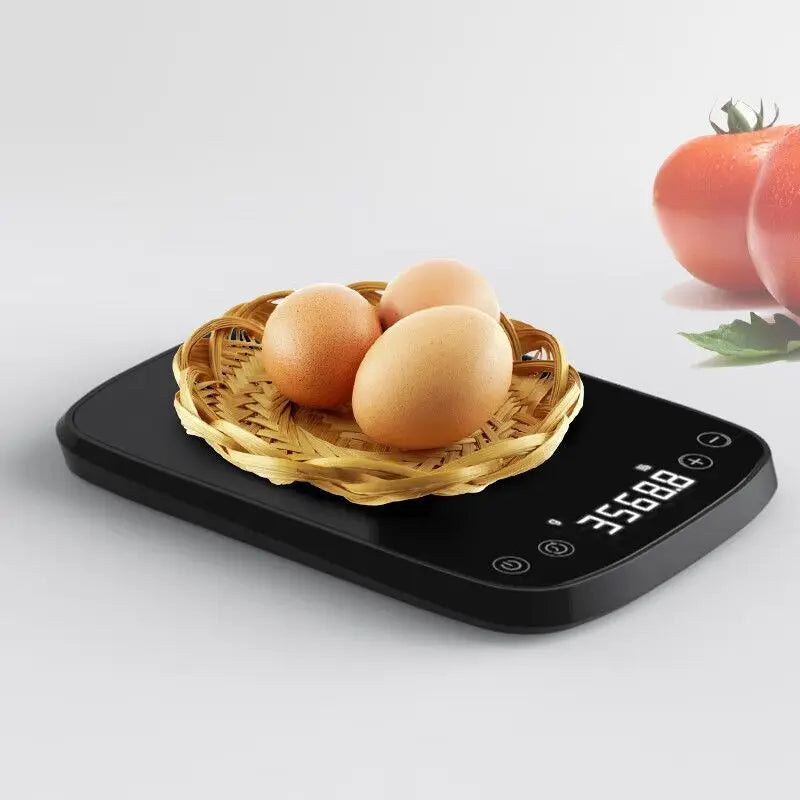 DUKA Digital Kitchen Scale Rechargeable High Precision Touch Screen Food Gram Scale for Household Baking Coffee Cooking ES2