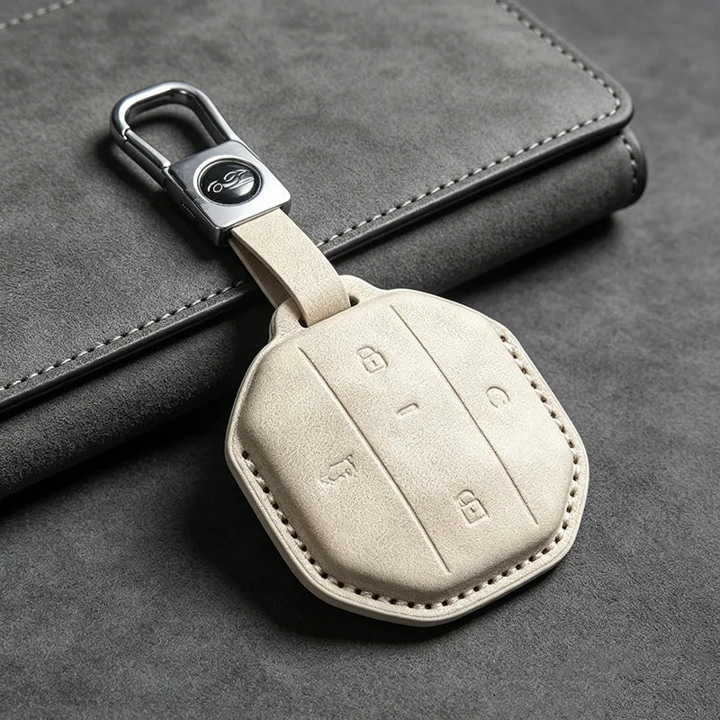 Car Smart Key Fob Cover For Chery Jetour T2 2026 Freer Freedom Traveller T1 Keychain Keyless Shell Luxury Durable Accessories