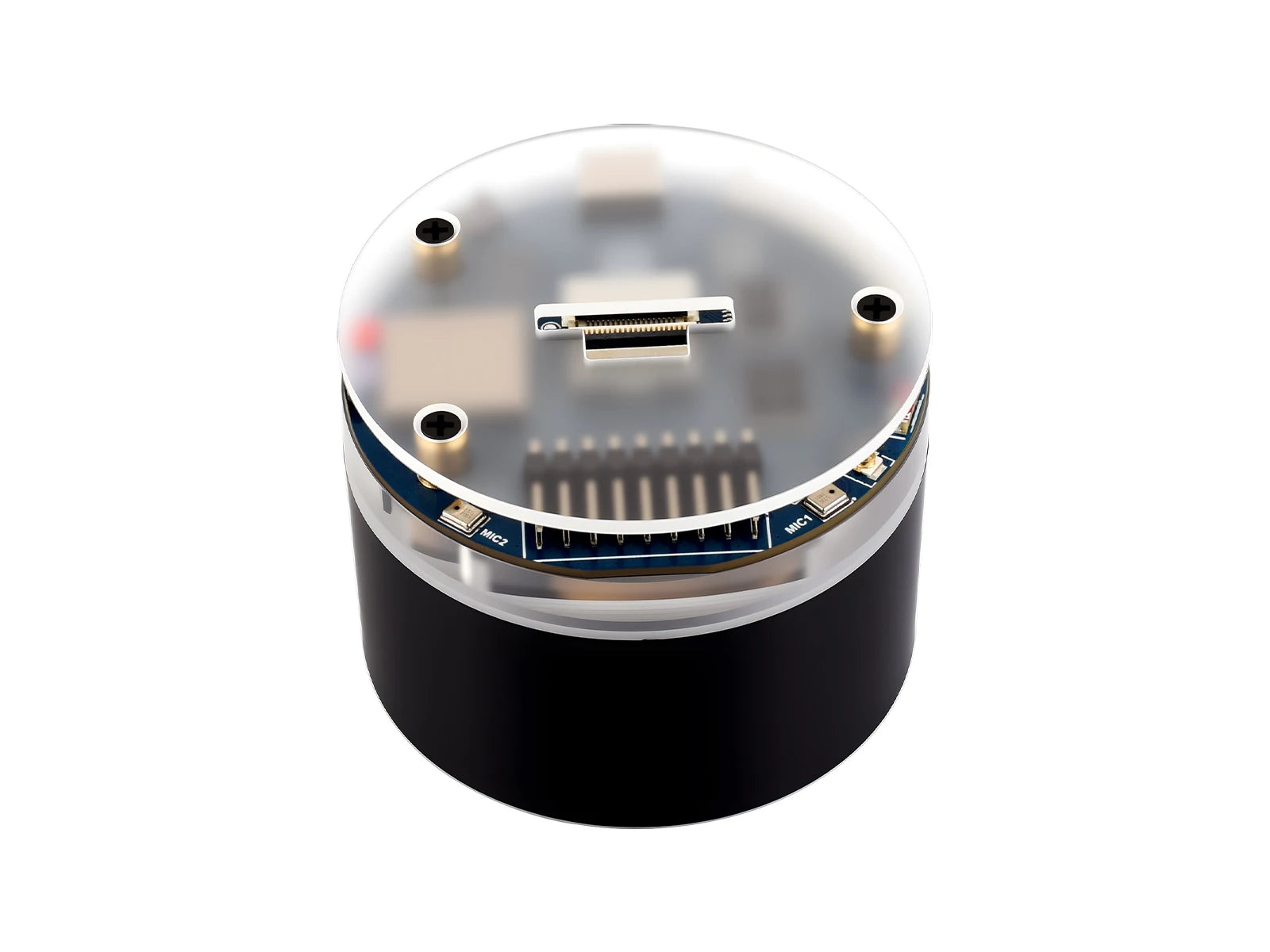 FireChip Waveshare ESP32-S3 AI Smart Speaker ESP32 Audio, Surround RGB Lighting, with Dual Digital Microphone Array