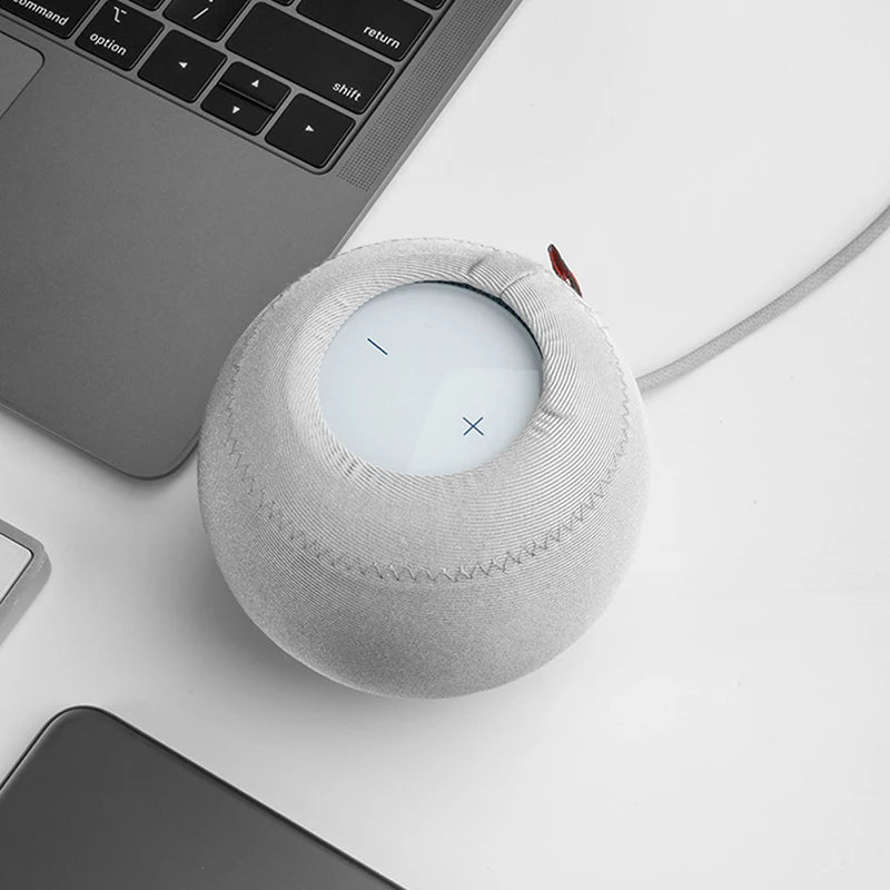 Smart Speaker Dust Cover Scratch-proof Anti-fall Audio Storage Protective Cover Compatible for Homepod Mini Anti Falling