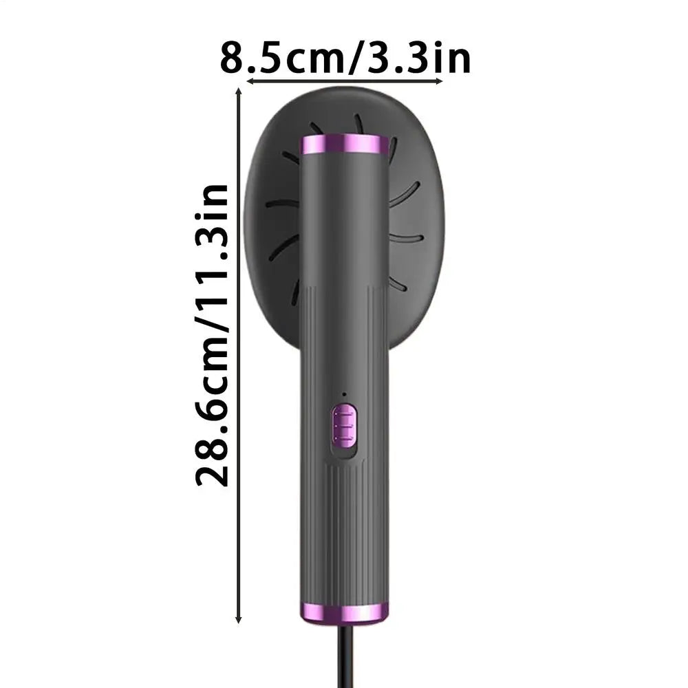 2-in-1 Garment Steamer, Handheld Steamer & Iron for All Fabrics, Large Water Tank for Home Dorm Travel Use