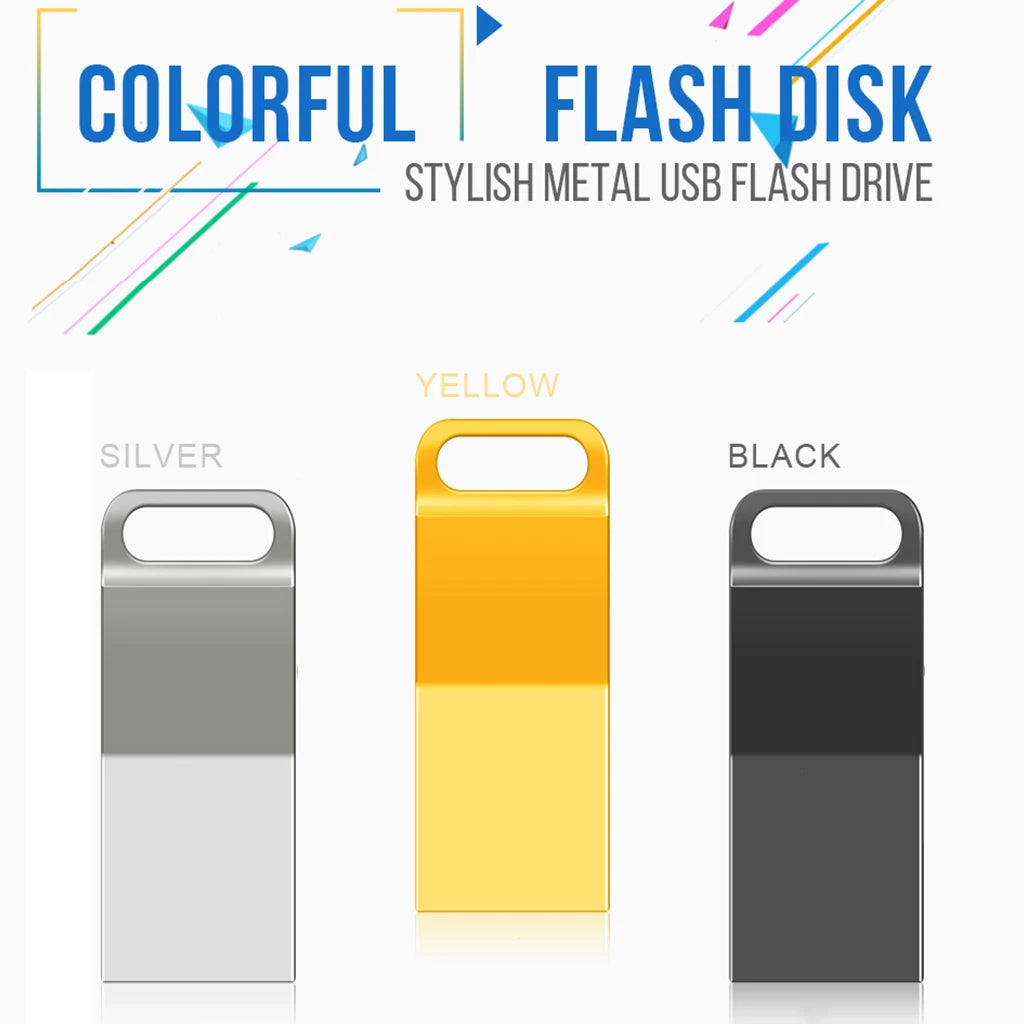 USB Flash Drive 128GB 64GB 32GB 16GB 8GB 4GB 2GB 1GB 2.0 High-Speed PenDrive USB Memory Stick USB Flash Drive