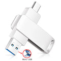 Type C USB 3.0 Flash Drvie 32GB 64GB Pendrive 128GB 256GB 512GB Memory stick 1tb 2tb u disk for smartphone pad