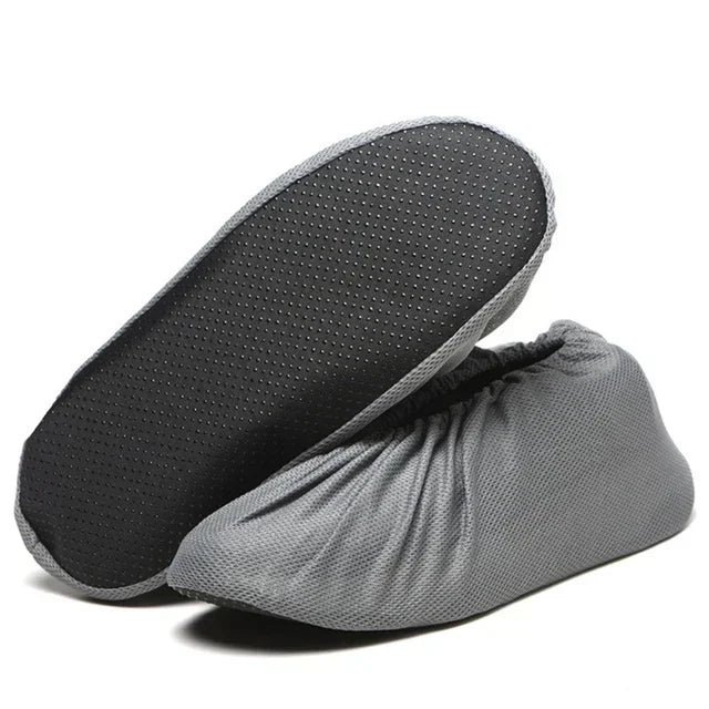 Waterproof Non-slip Shoe Covers for Shoes Dust Proof Reusable Rain Boots Cover Men Women Indoor Washable Overshoes Accessories