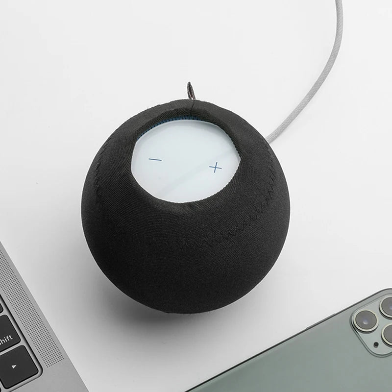 Smart Speaker Dust Cover Scratch-proof Anti-fall Audio Storage Protective Cover Compatible for Homepod Mini Anti Falling