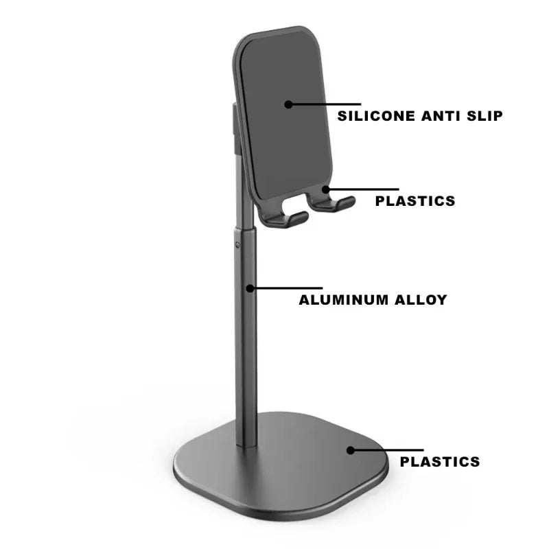 Portable Tabletop phone stand Mobile holder Smartphone mount for Cell phone accessories Holders & stands iPhone base