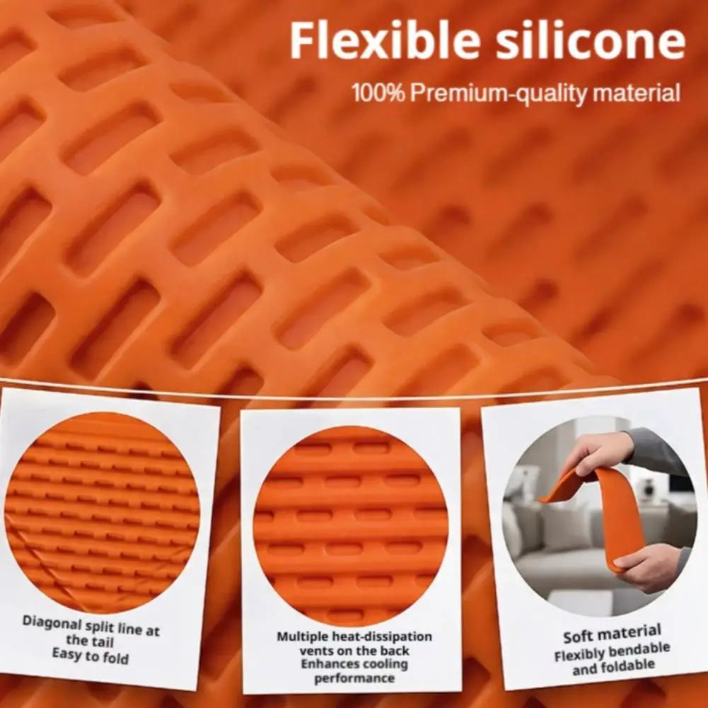 Flexible Foldable Silicone Phone Holder For IPhone IPad Laptop Tablet Portable Adjustable Multi-Angle Desktop Stand Home Office