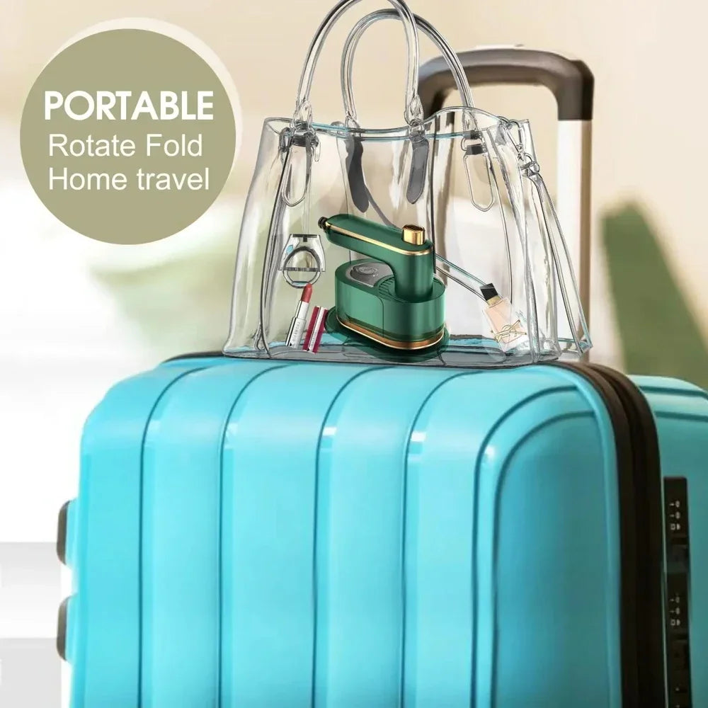 Portable Handheld Garment Steamer Iron Mini Steam Cleaner Electric Hanging Fabric Steamer Mite Removal Steam Generator for Home