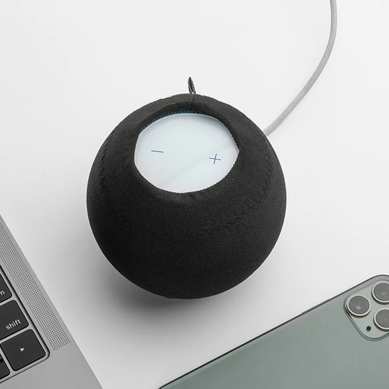 Smart Speaker Dust Cover Scratch-proof Anti-fall Audio Storage Protective Cover Compatible for Homepod Mini Anti Falling